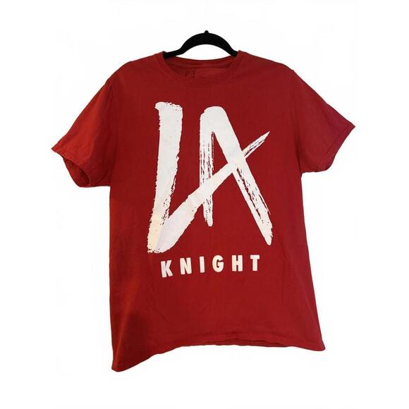 WWE Other - LA Knight Red WWE Authentic Graphic T-Shirt - Men's Large